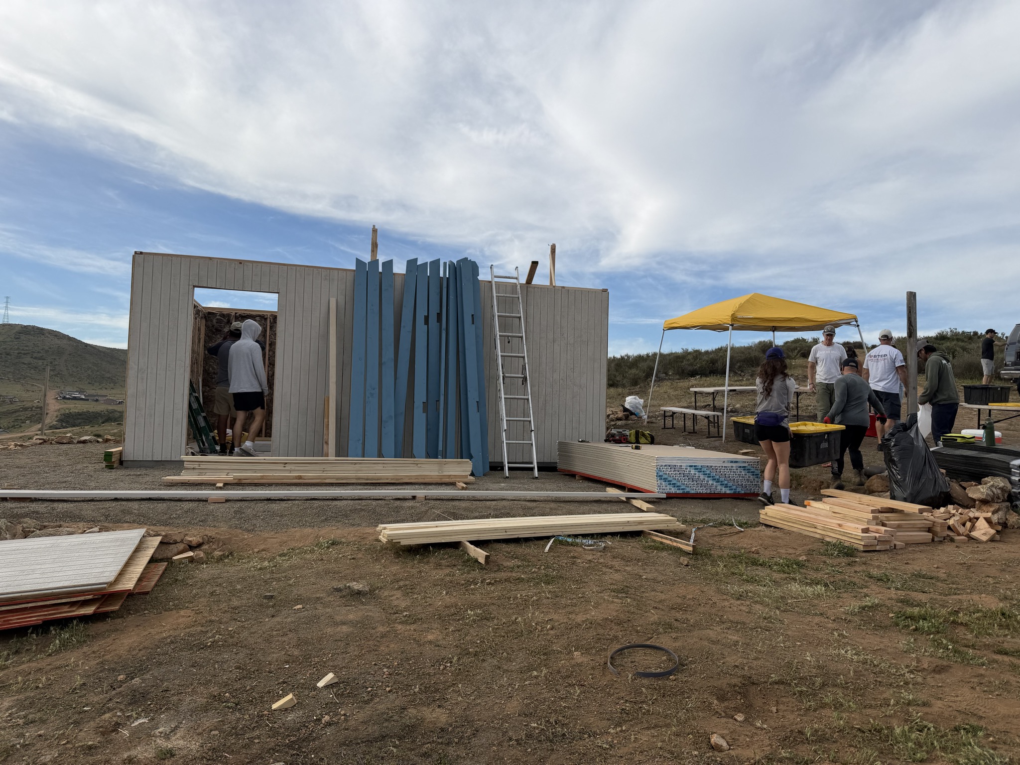 Building homes in Baja Mexico