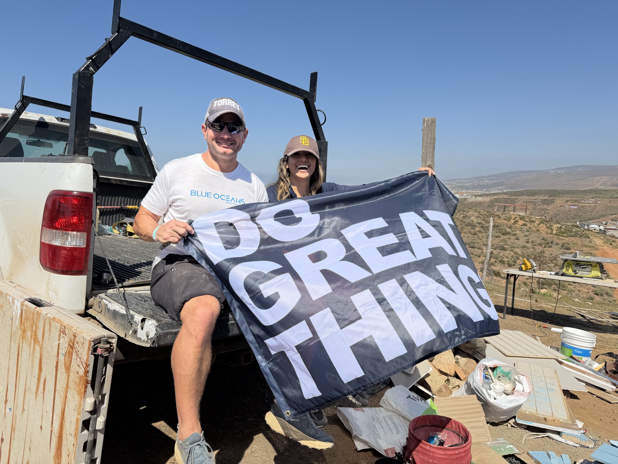 Do Great Things - at the build site